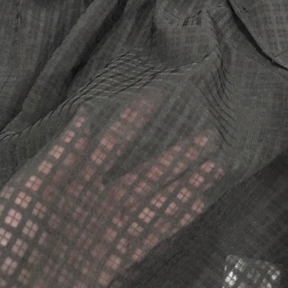 THE FIFTH Window Pane Ruffle Top - Picture 5 of 9